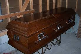 Coffin sale stopped