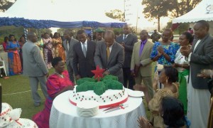 KAbaka cuts cake 2