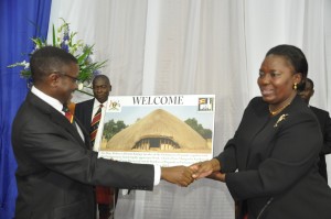 Katikkiro at Parliaent