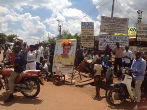 Museveni in luweero campaigns