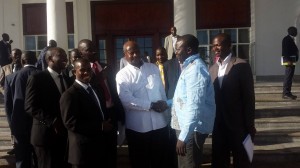 NRM youths meet sevo