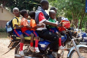 Over loaded bike